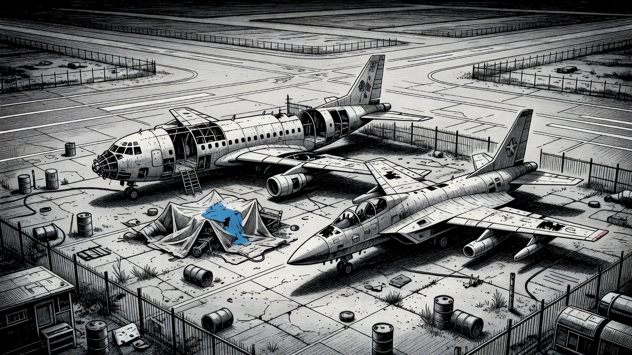 Illustration for: Inspector General Report Cites Billions in Losses From Iranian Strikes on U.S. Sites