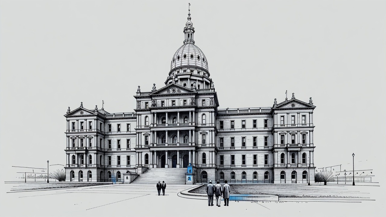 Illustration for: El-Sayed Says Focus Is Michigan Senate Race, Rejects Muslim Brotherhood Claims