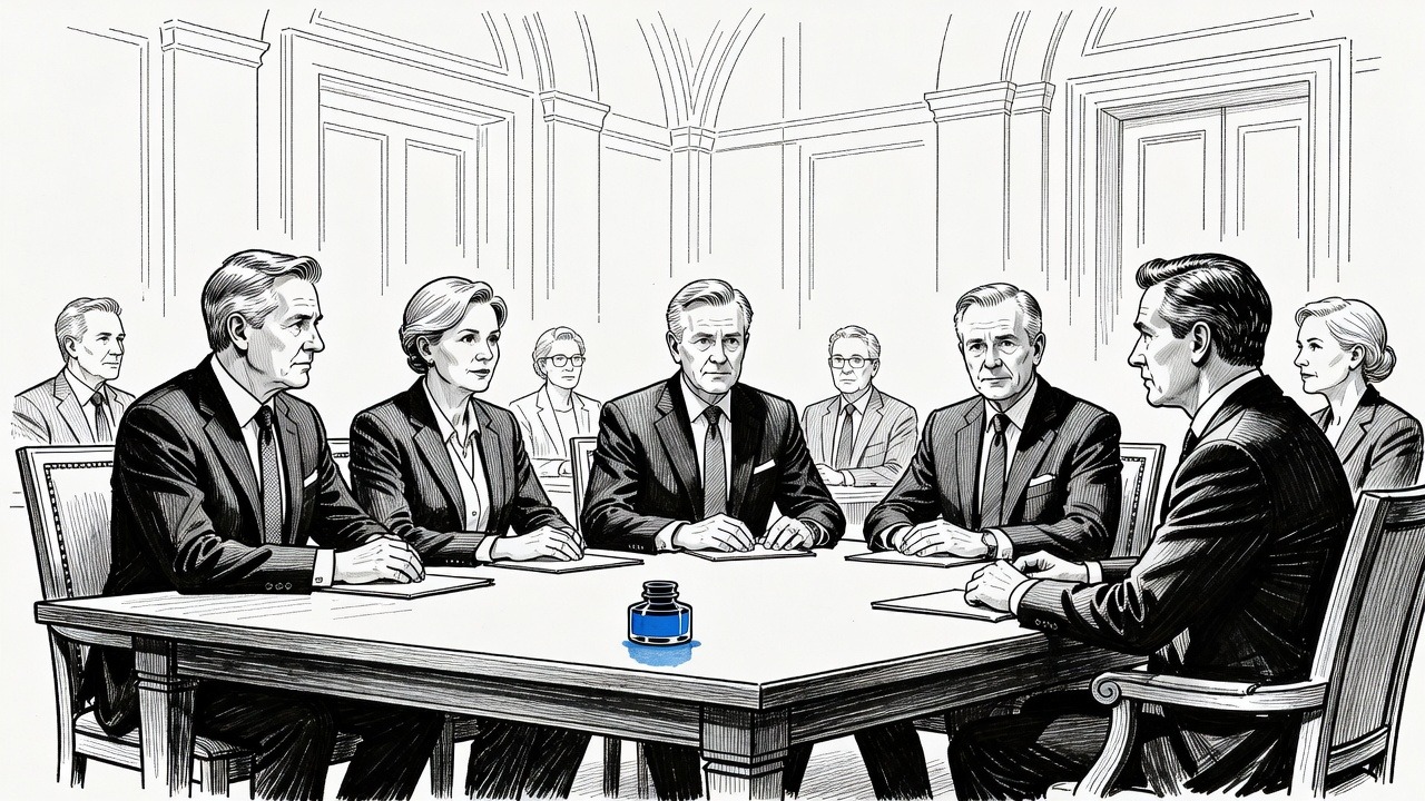 Illustration for: Hall and Woodford Awarded 2026 Economics Nobel Memorial Prize