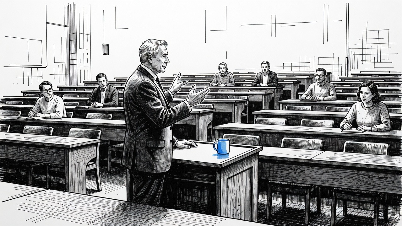 Illustration for: Hall and Woodford Receive Economics Nobel for Macroeconomic Research
