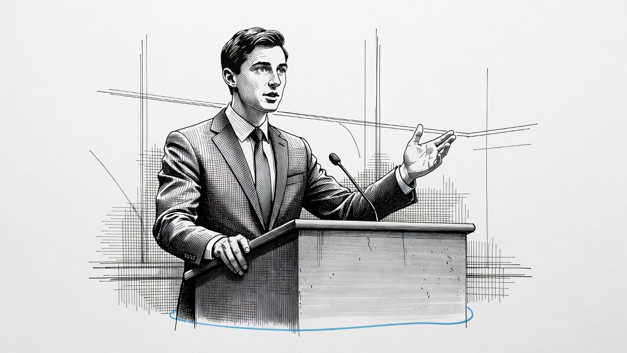 Illustration for: Ossoff Says He Has No Interest in 2028 Presidential Run