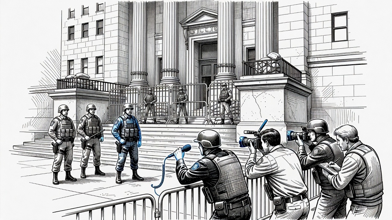Illustration for: Trump Cancels Livestream of Hasan Execution