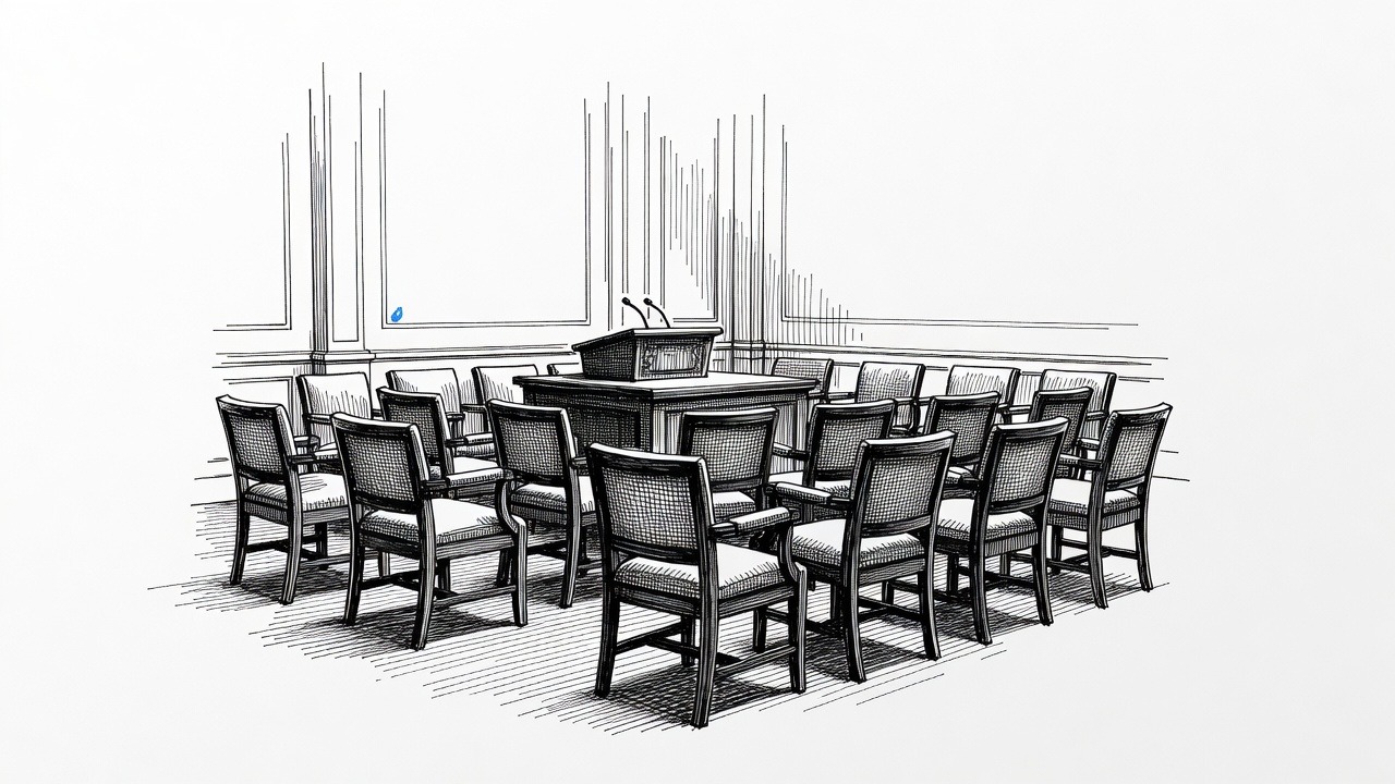 Illustration for: White House Press Secretary Katie Zacharia Says She Did Not Pass Bar Exam