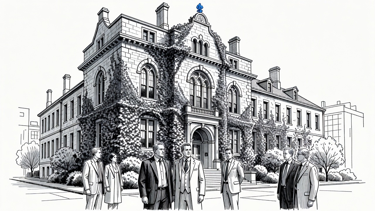 Illustration for: Harvard Says Endowment Rose 27% to Nearly $68 Billion