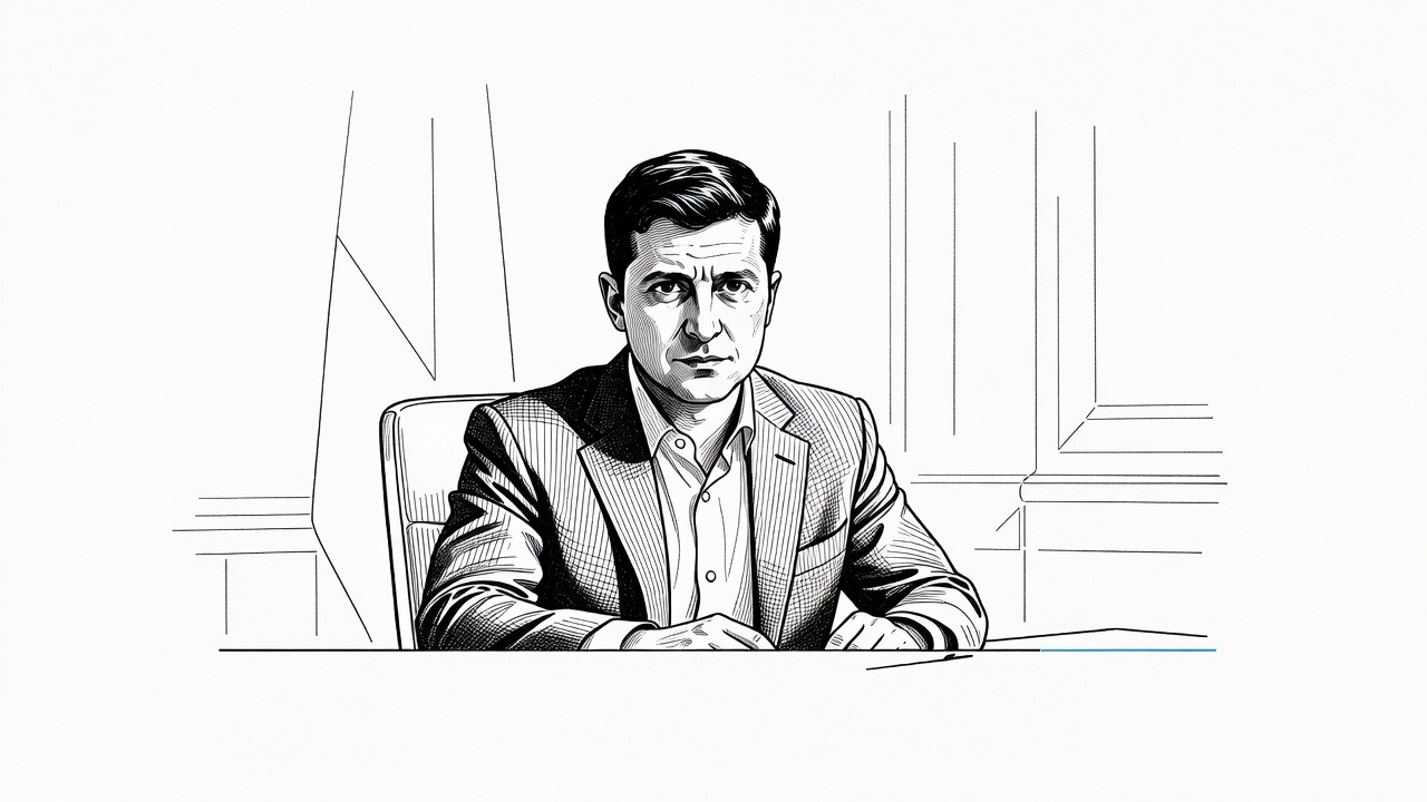 Illustration for: Russia and Ukraine Exchange Large-Scale Drone and Energy Strikes