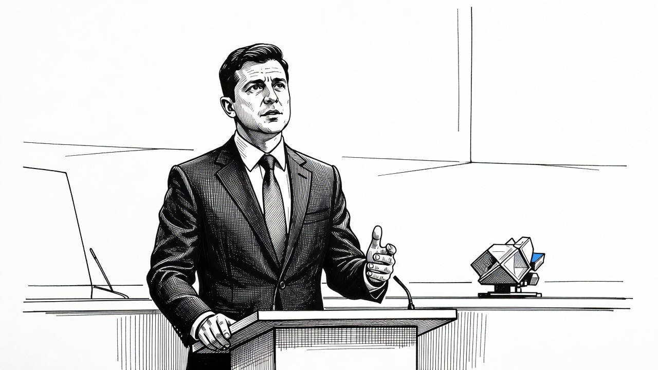 Illustration for: U.S. and Ukraine dispute restrictions on Starshield service