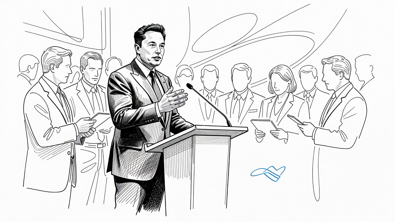 Illustration for: Musk Says He Plans to Give SpaceX Share to Every U.S. Child