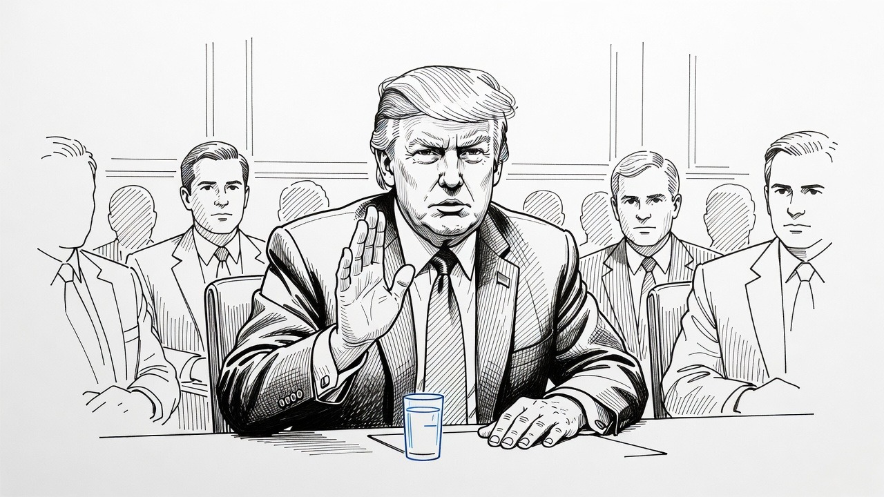 Illustration for: Trump Denies Role in Starlink and Starshield Restrictions in Ukraine